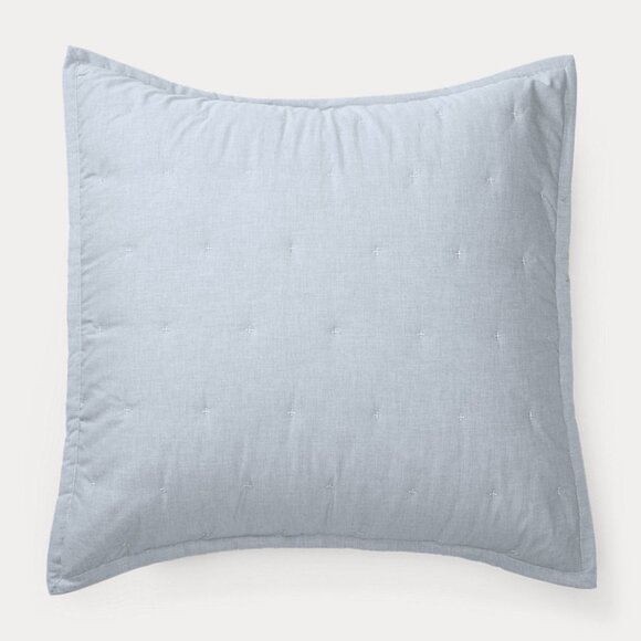 Lauren Ralph Lauren Graydon Quilted Euro Sham Set of 3 - Picture 1 of 2